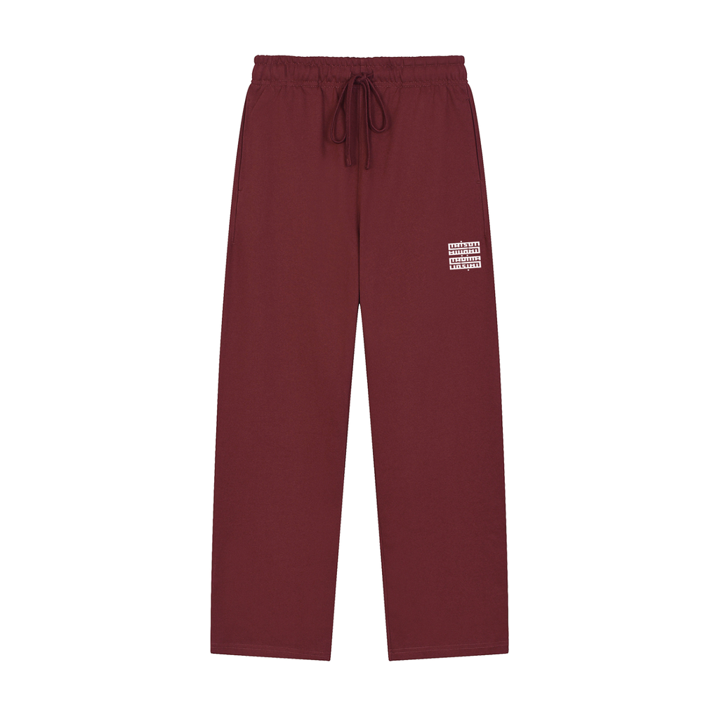 MM - Solid Color Straight-Leg Sweatpants