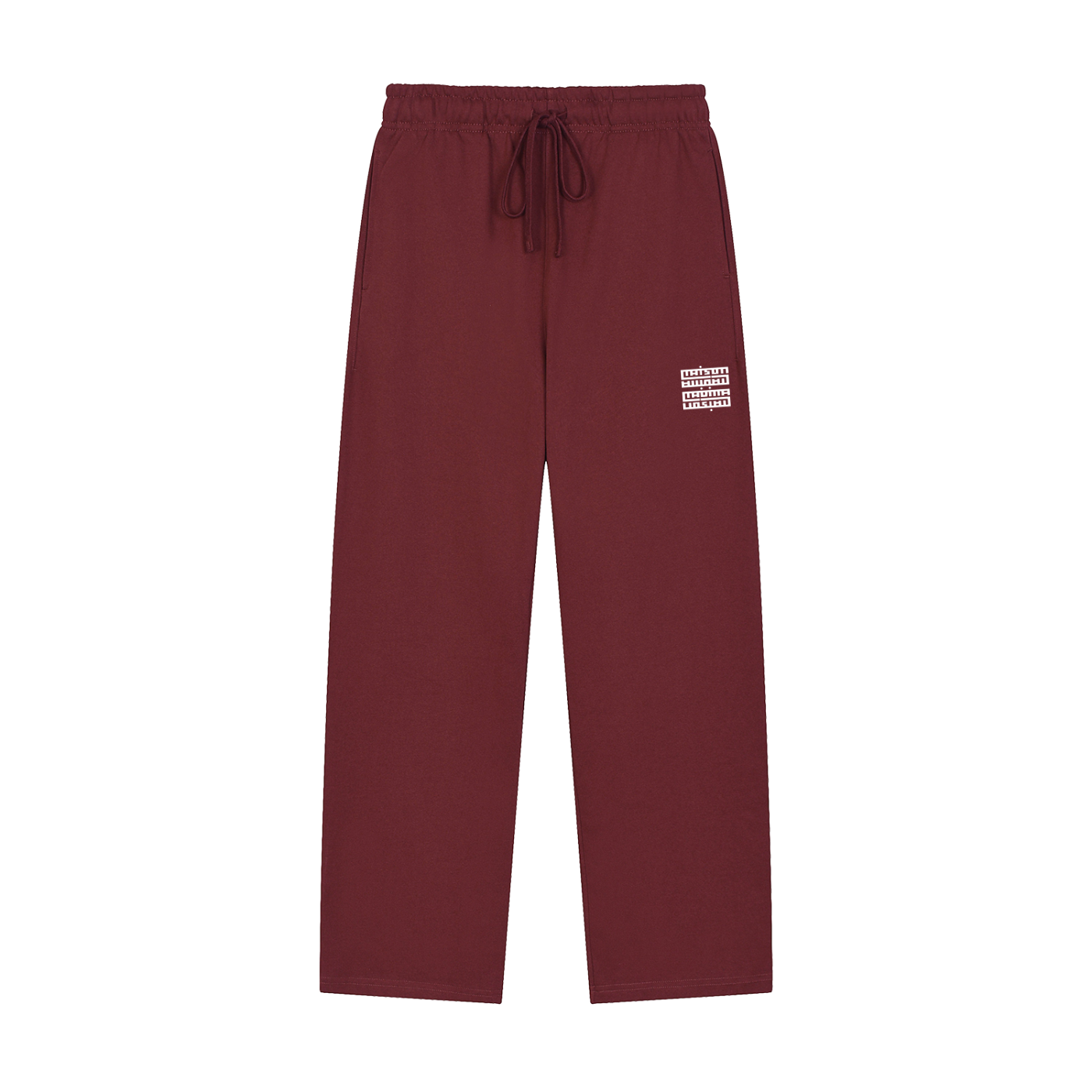MM - Solid Color Straight-Leg Sweatpants