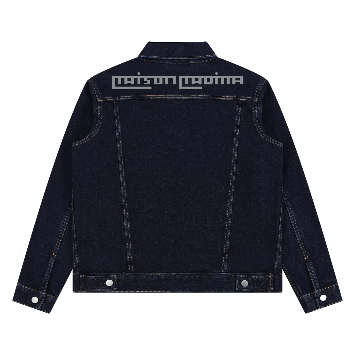 MM - Veste en jeans unisexe vintage wash