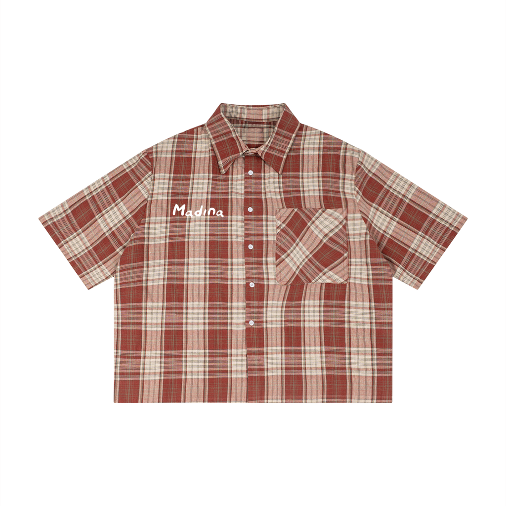 MM Chemise Carreaux Boxy Fit