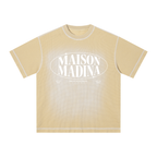 T-shirt boxy sunfade waffle 290 GSM noir — vue produit 4