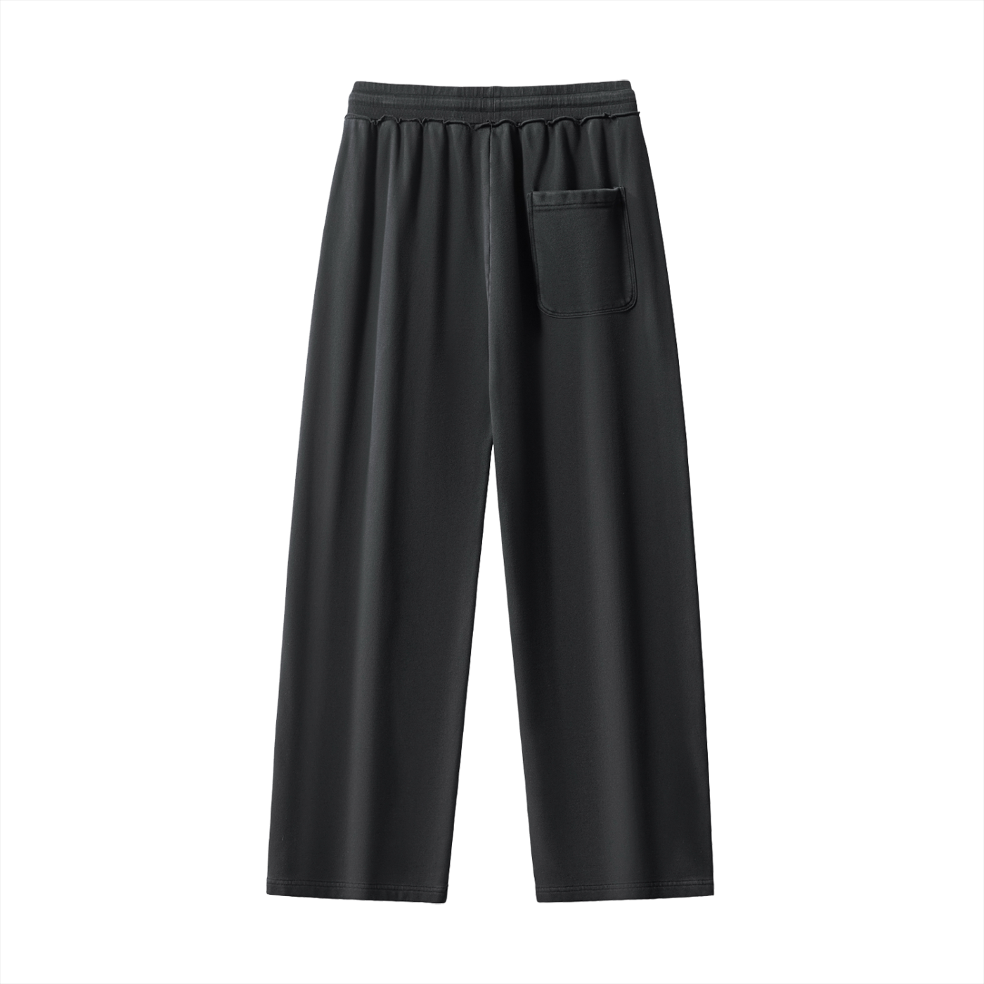 Pantalon de Jogging Premium Lavé & Coutures Raw