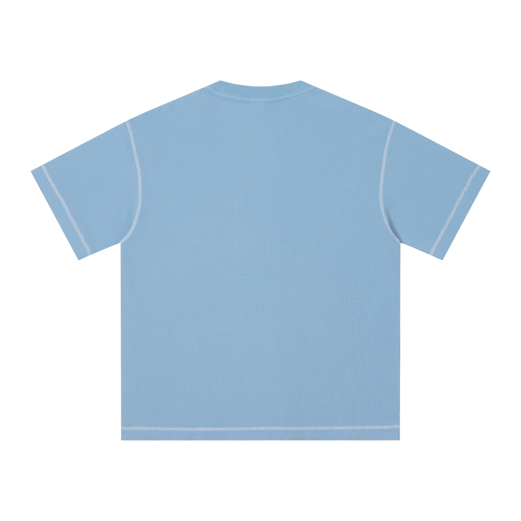 MM - Unisex Sunfade Waffle Boxy T-Shirt