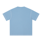 T-shirt boxy sunfade waffle 290 GSM kaki — vue produit 1