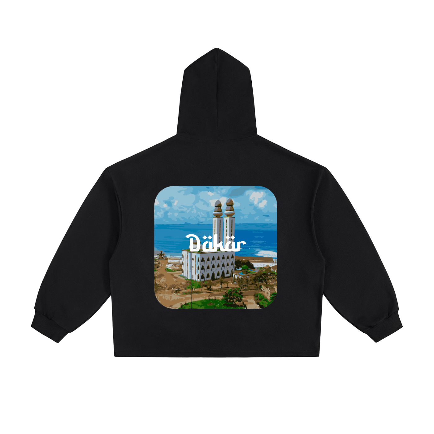 Sweat oversize à capuche Dakar