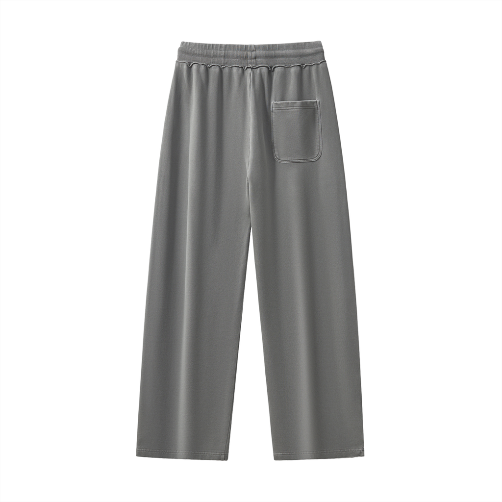 Pantalon de Jogging Premium Lavé & Coutures Raw