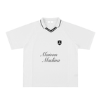 MM Maillot Football Rayé – Noir