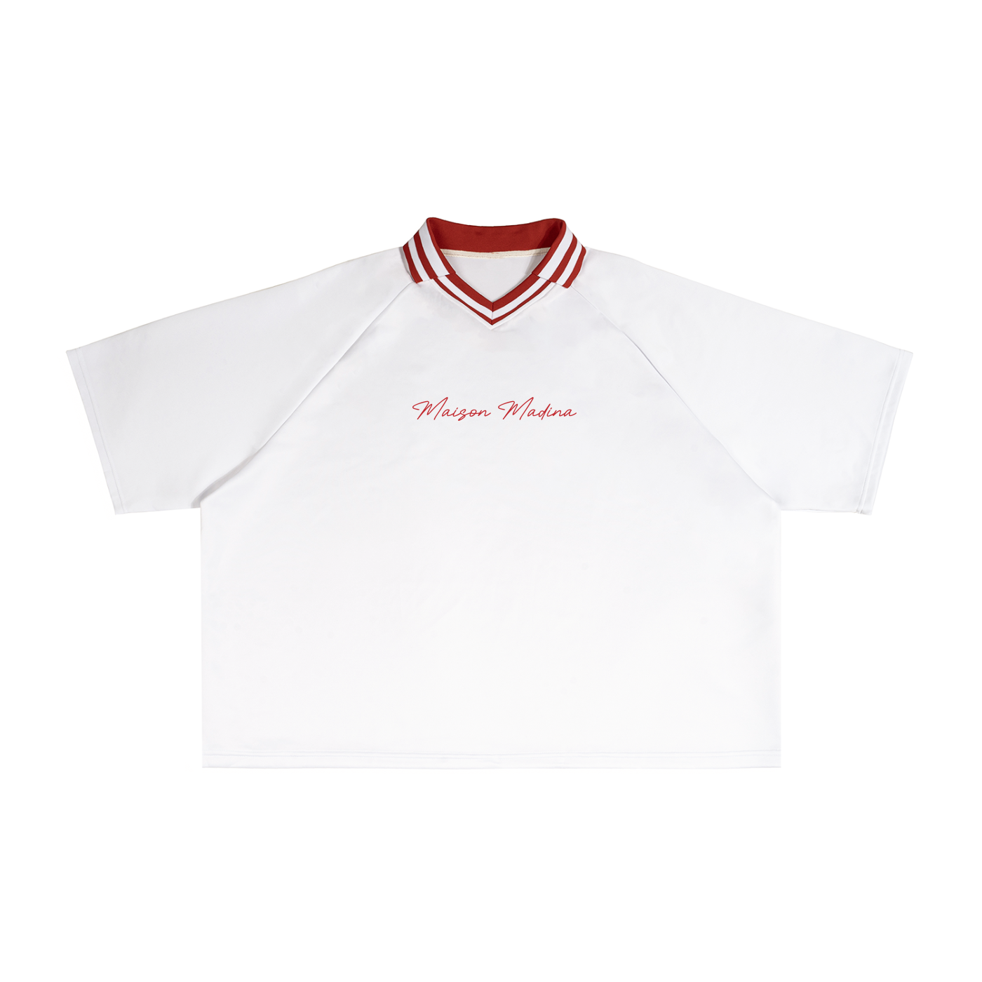 Polo Streetwear à Col Contrasté Coupe Ample
