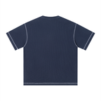T-shirt boxy sunfade waffle 290 GSM kaki — vue produit 3