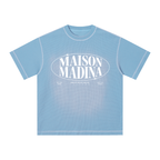 T-shirt boxy sunfade waffle 290 GSM noir — vue produit 1