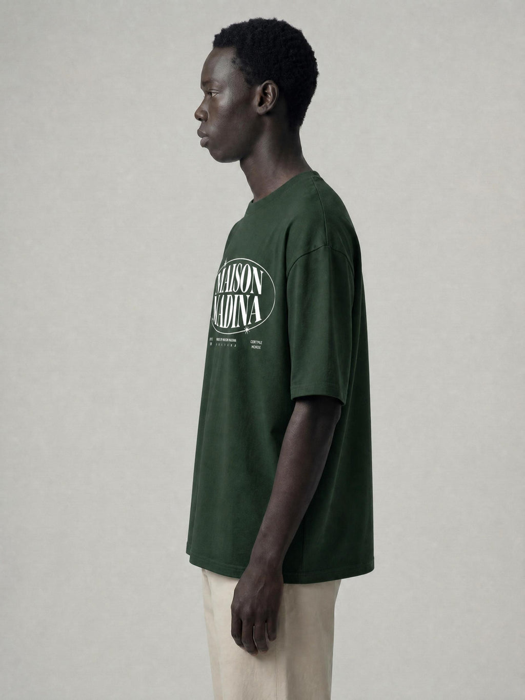 MM T-shirt Heavyweight Earth Tone — Blanc