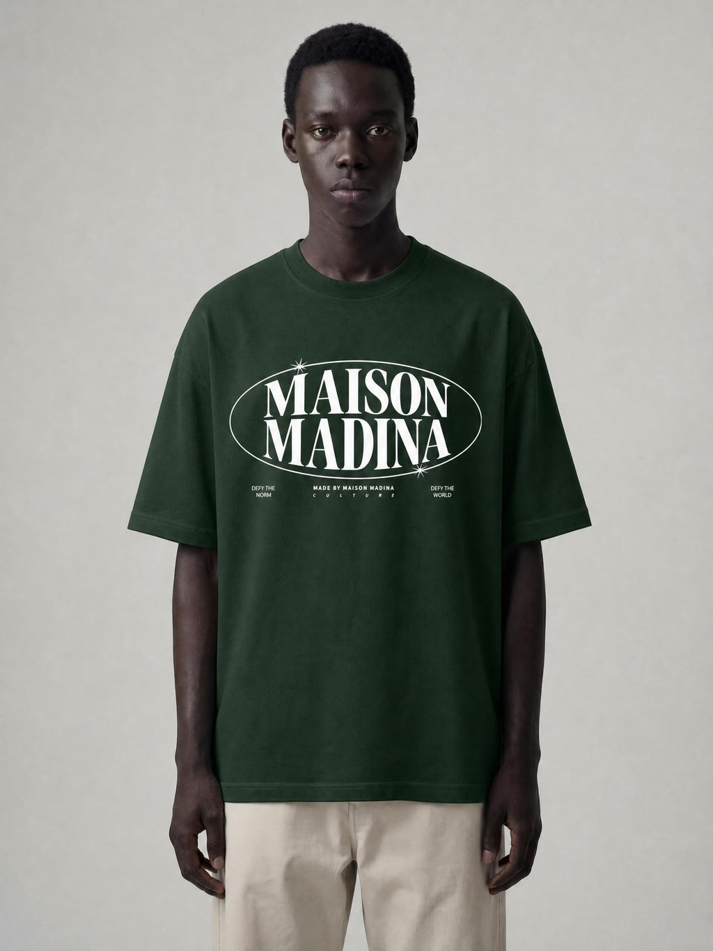 MM T-shirt Heavyweight Earth Tone — Blanc