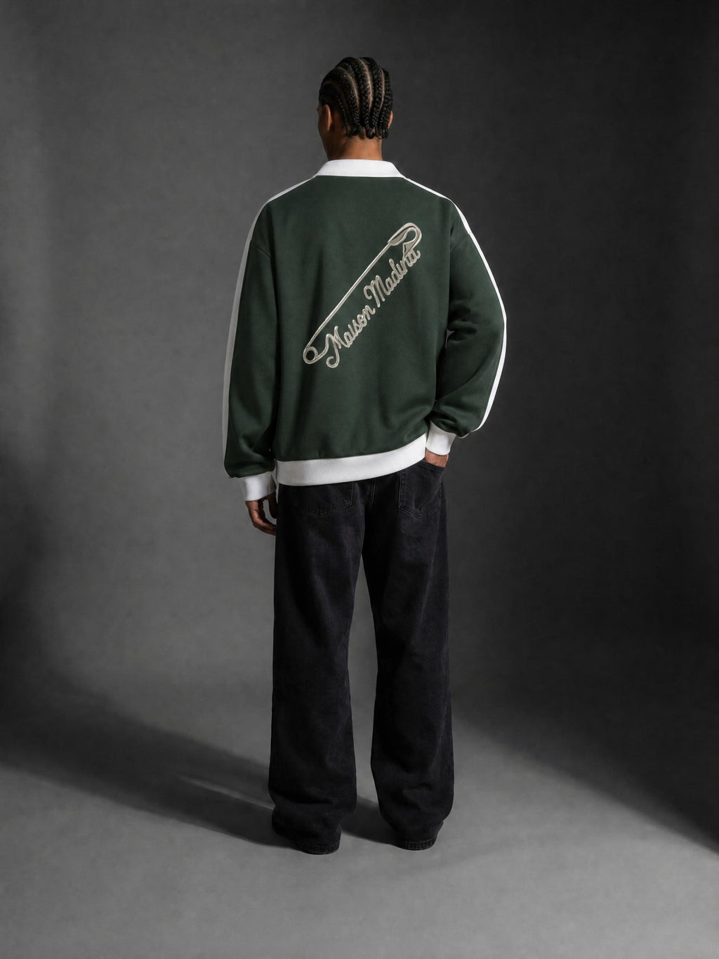 MM Veste Zippée – Contrast Trim