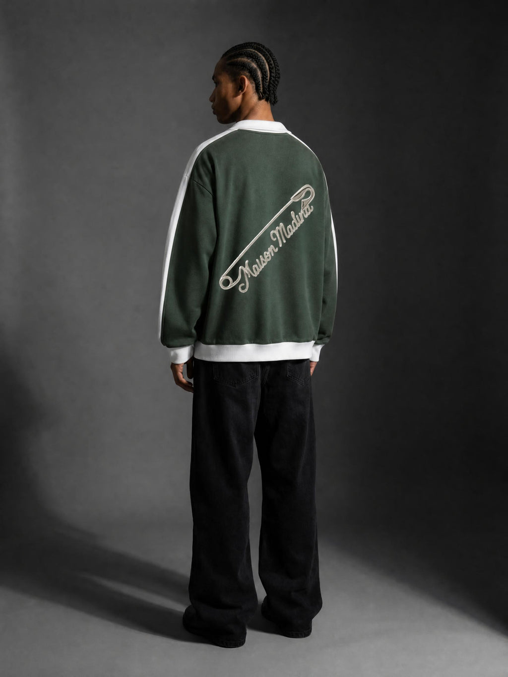 MM Veste Zippée – Contrast Trim