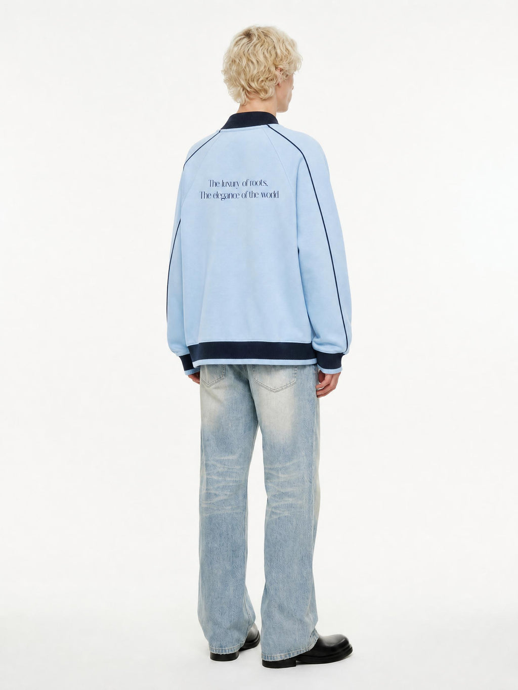 Veste raglan Color Block — vue produit 1 — Maison Madina