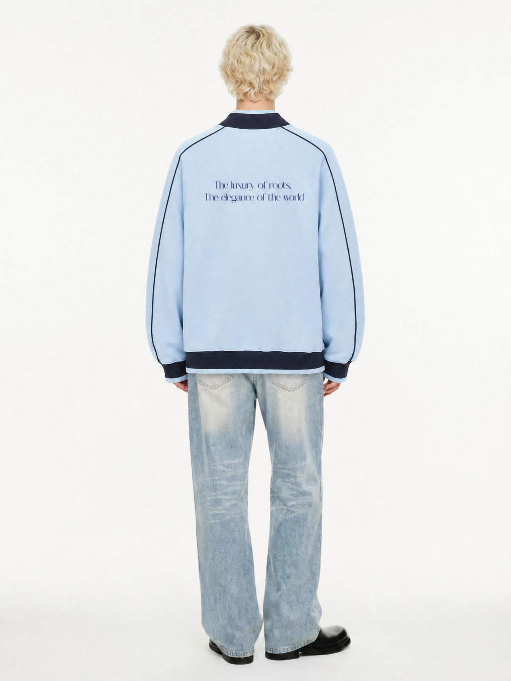 Veste raglan Color Block — vue produit 4 — Maison Madina