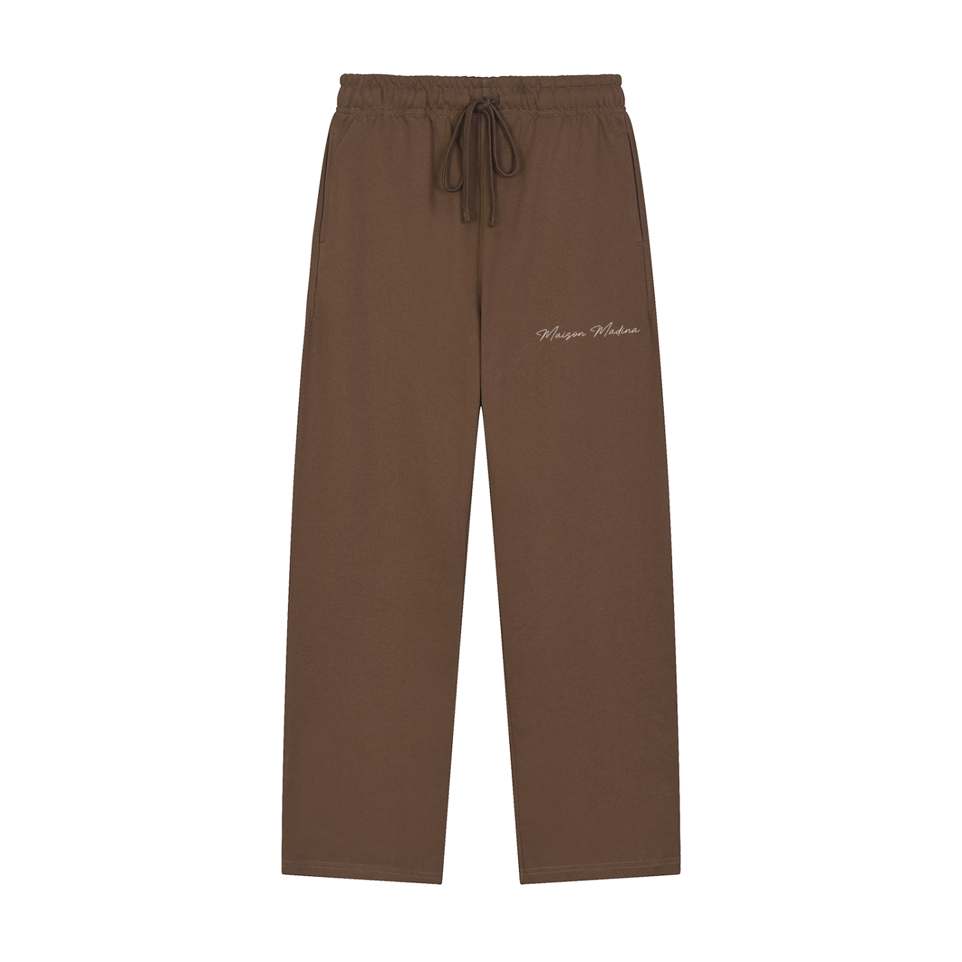 Pantalon Streetwear Uni Coupe Droite Loud