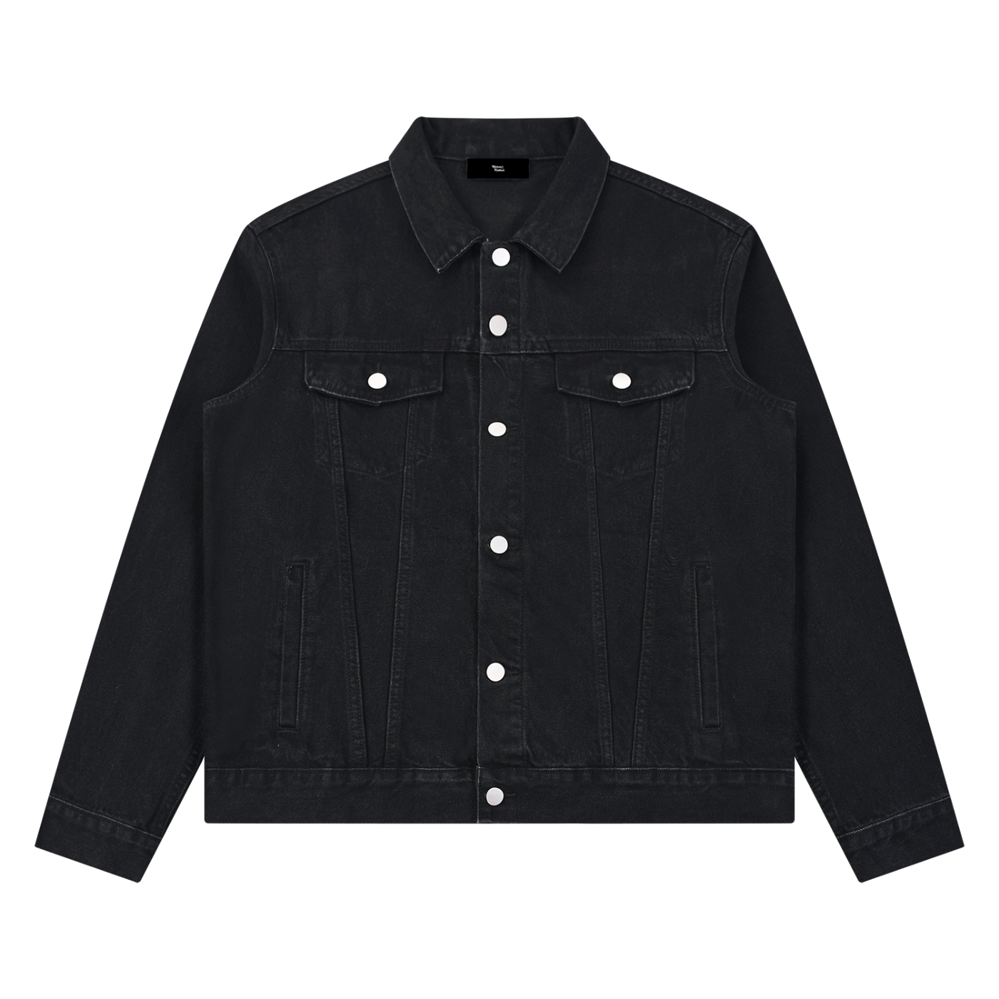 MM - Veste en jeans unisexe vintage wash