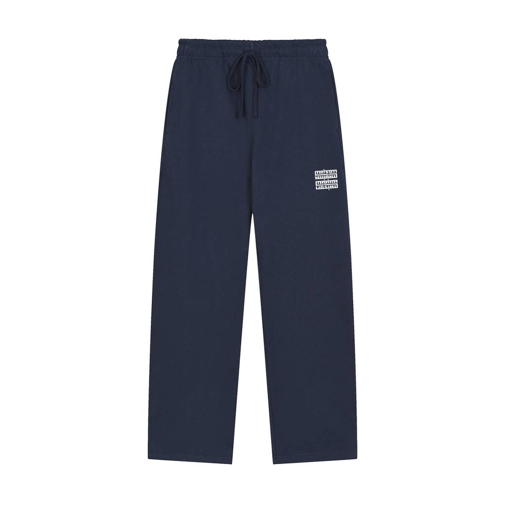 MM - Solid Color Straight-Leg Sweatpants