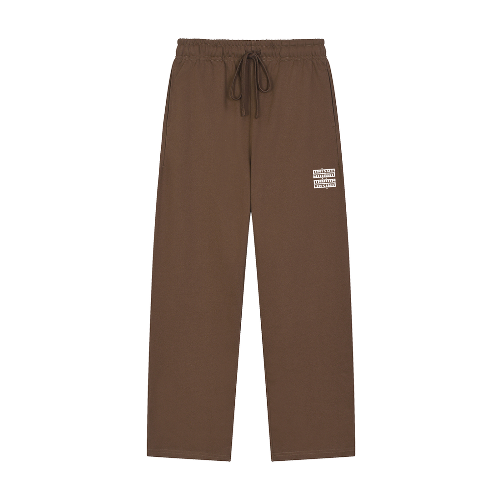MM - Solid Color Straight-Leg Sweatpants