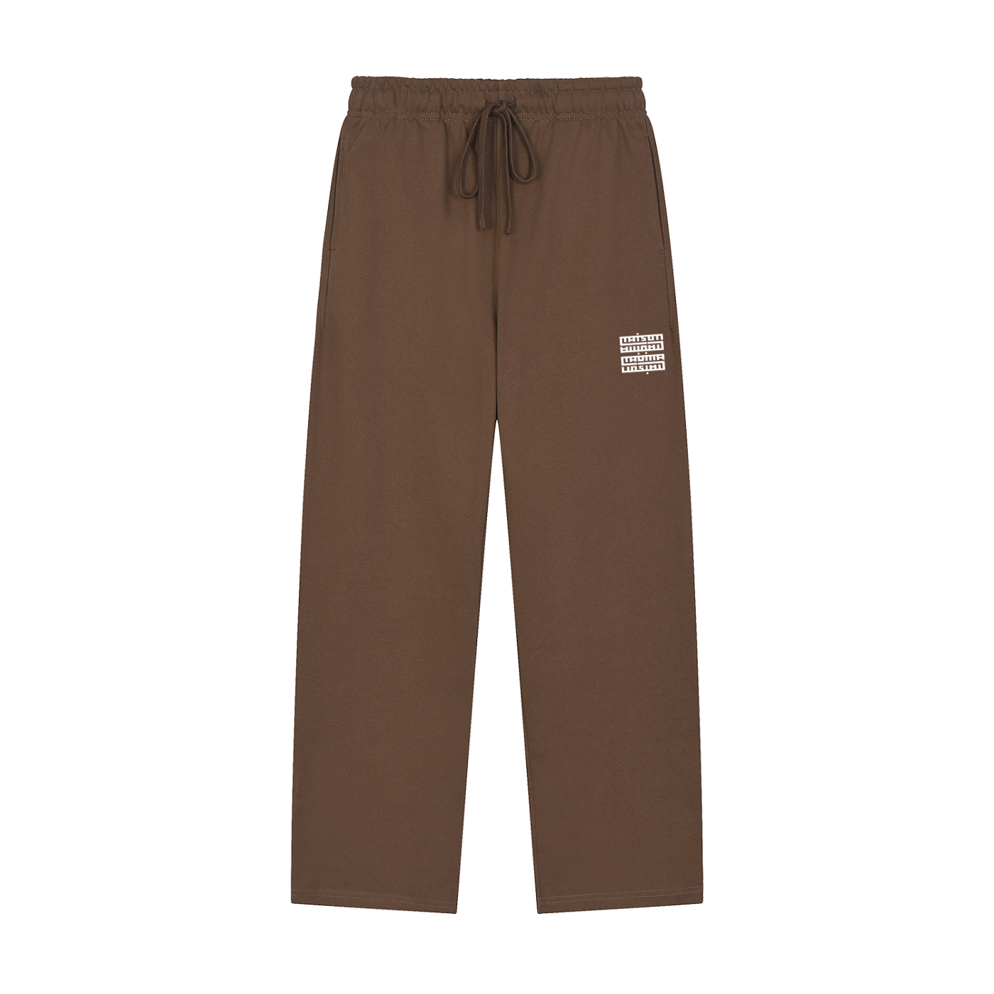 MM - Solid Color Straight-Leg Sweatpants