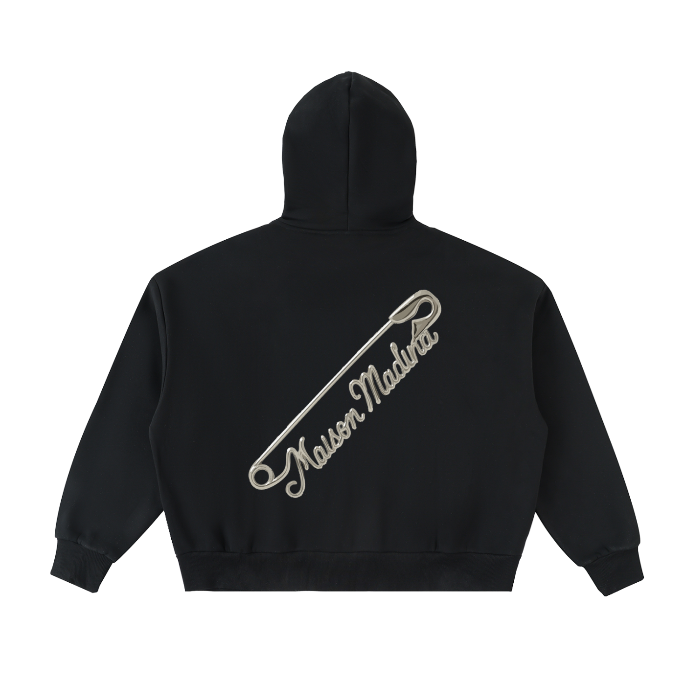 Hoodie Oversize Maison Madina Édition Safety Pin