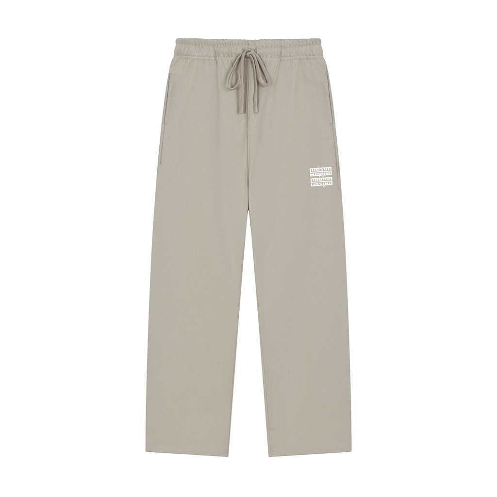 MM - Solid Color Straight-Leg Sweatpants