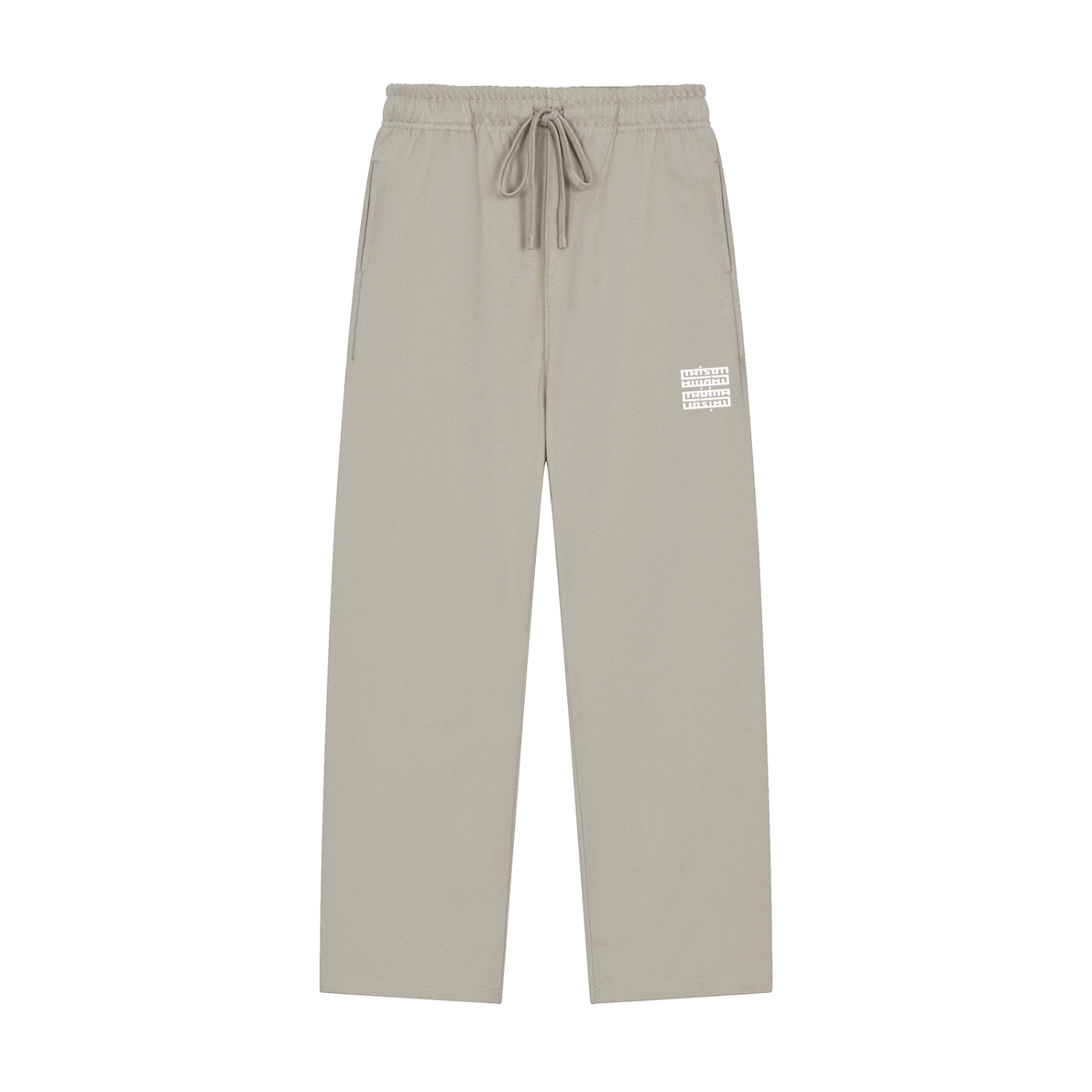 MM - Solid Color Straight-Leg Sweatpants