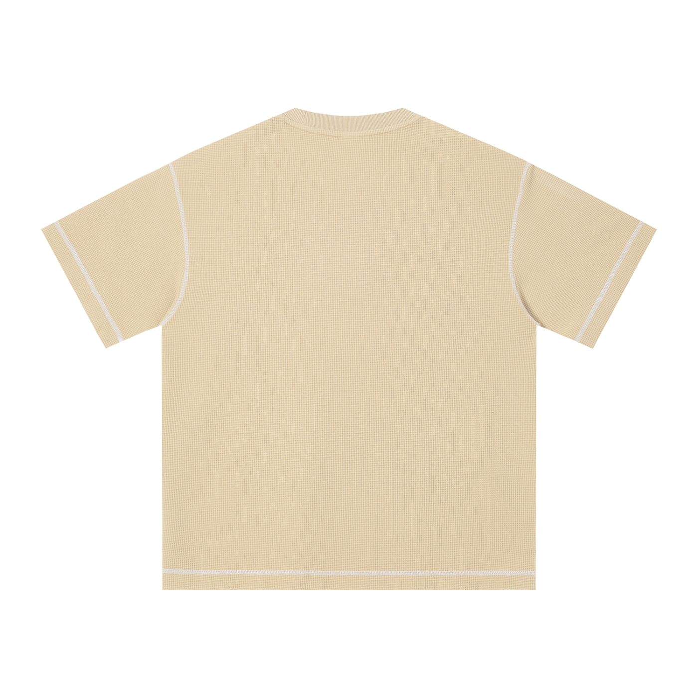 MM - Unisex Sunfade Waffle Boxy T-Shirt
