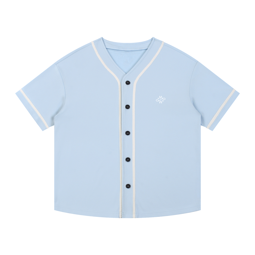 Chemise Unisexe à Boutons – Style Décontracté & Urbain | Maison Madina - Blue / S