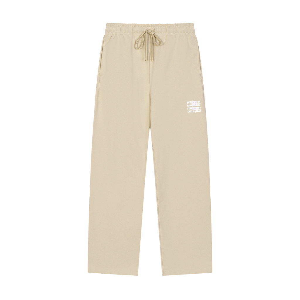 MM - Solid Color Straight-Leg Sweatpants