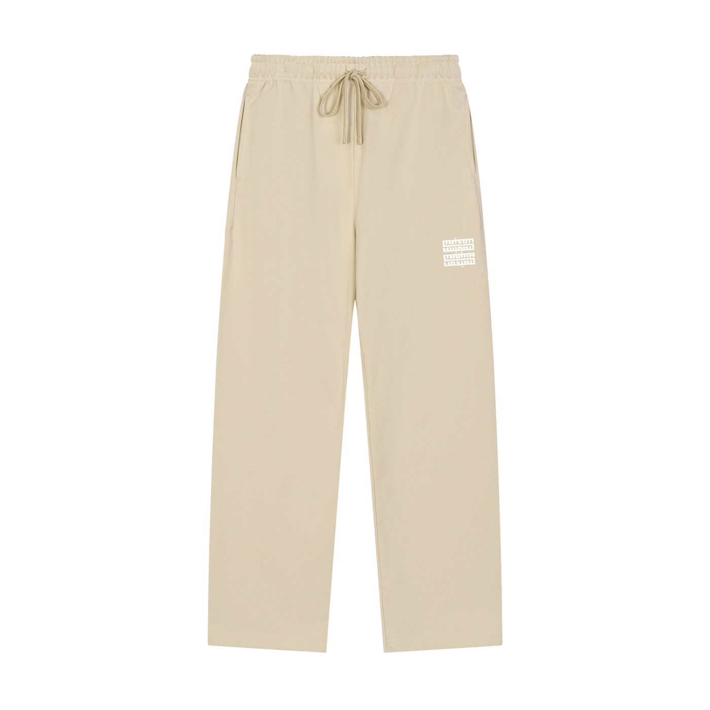 MM - Solid Color Straight-Leg Sweatpants