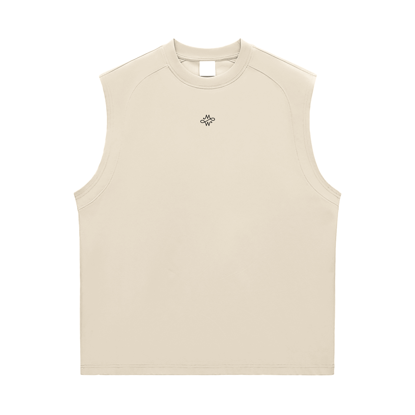 Débardeur Unisexe en Coton & Sorona® – Maison Madina - Apricot / S