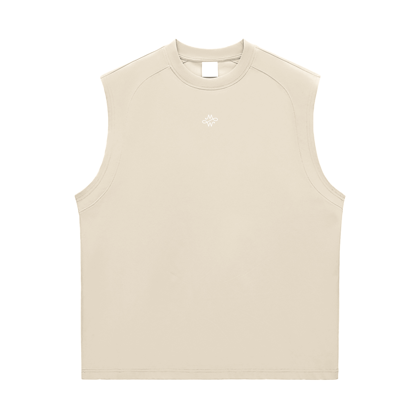 Débardeur Unisexe en Coton & Sorona® – Maison Madina - Apricot / S
