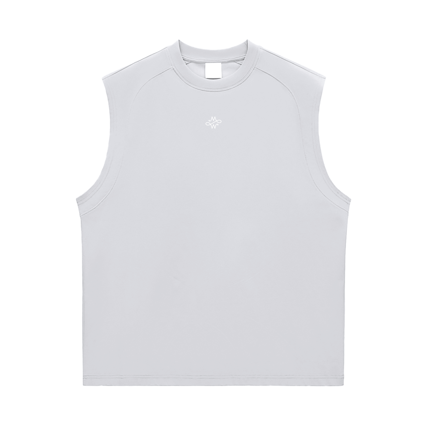 Débardeur Unisexe en Coton & Sorona® – Maison Madina - Light Gray / S