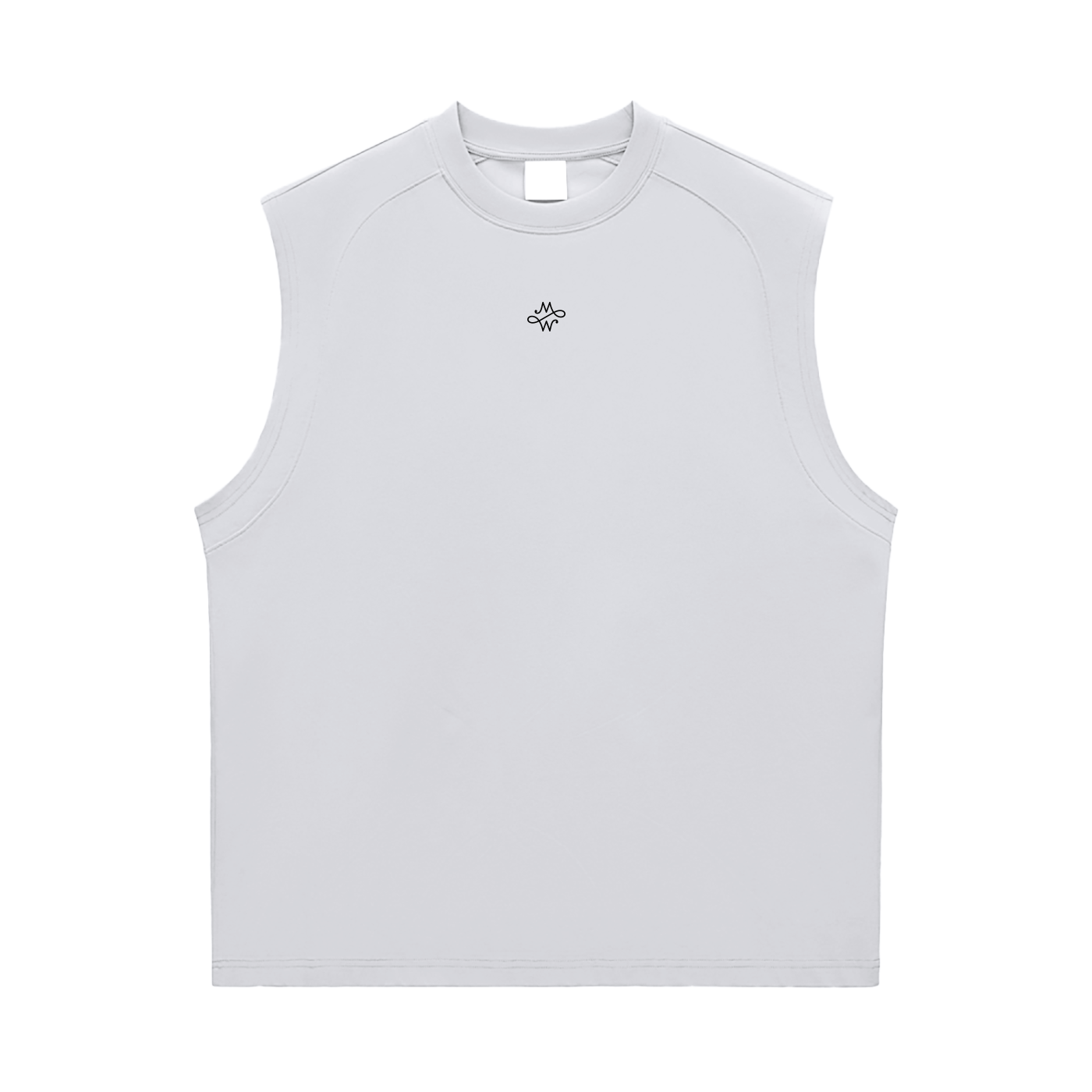 Débardeur Unisexe en Coton & Sorona® – Maison Madina - Light Gray / S