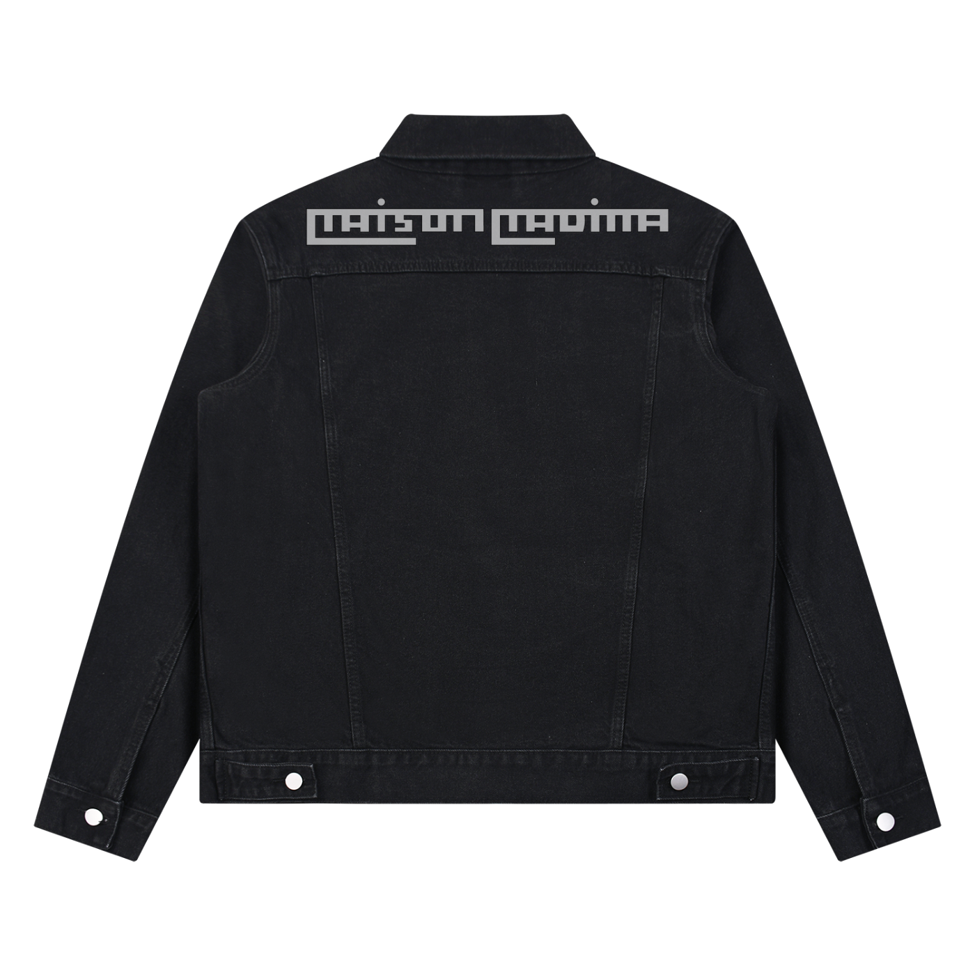 MM - Veste en jeans unisexe vintage wash