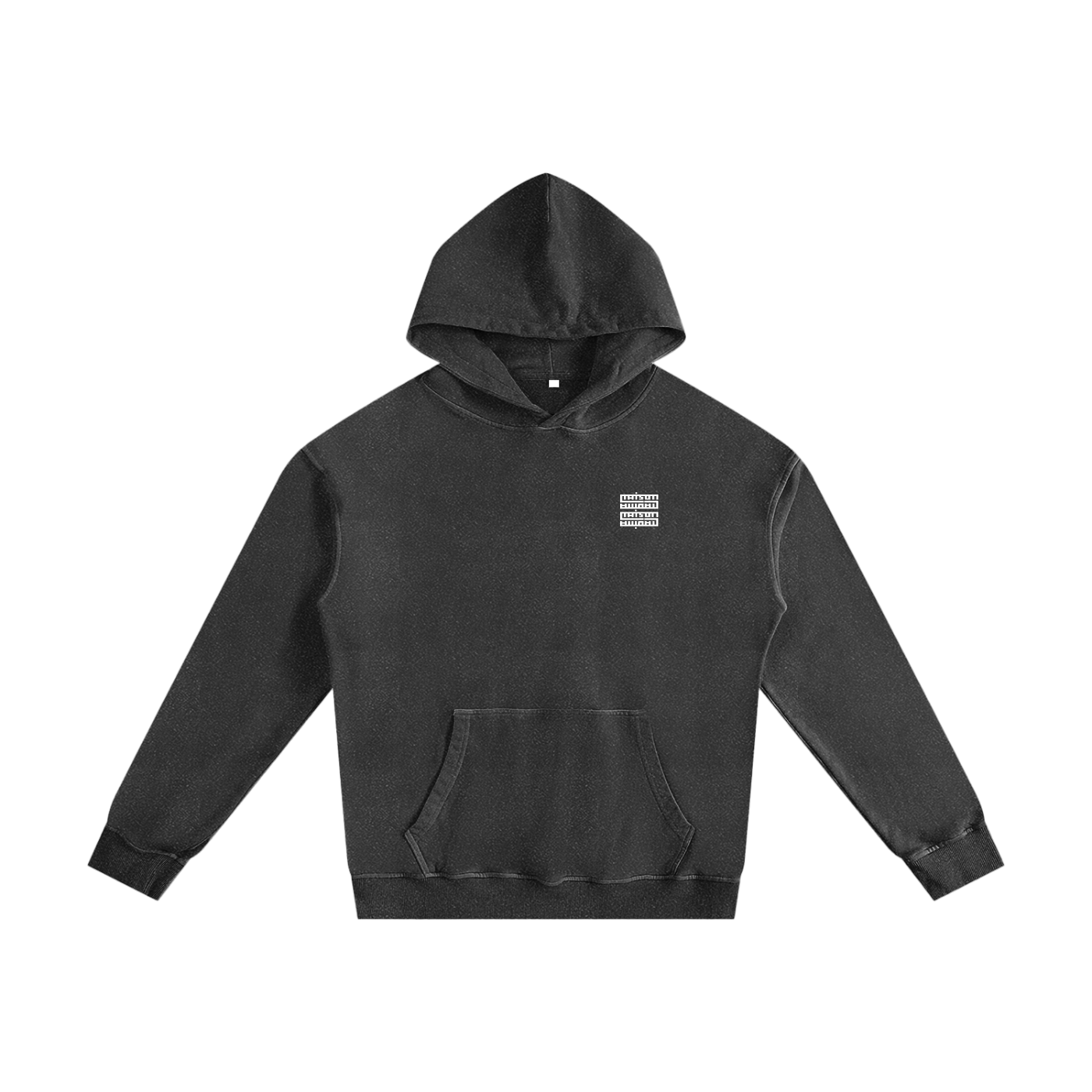 Eco-Friendly Enzyme Washed Hoodie | Style durable & confort naturel - Black / S