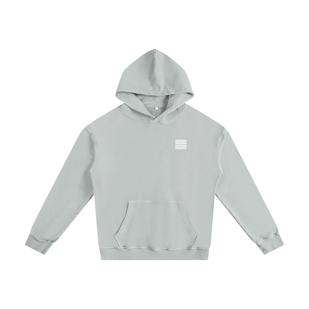Eco-Friendly Enzyme Washed Hoodie | Style durable & confort naturel - Light Gray / S