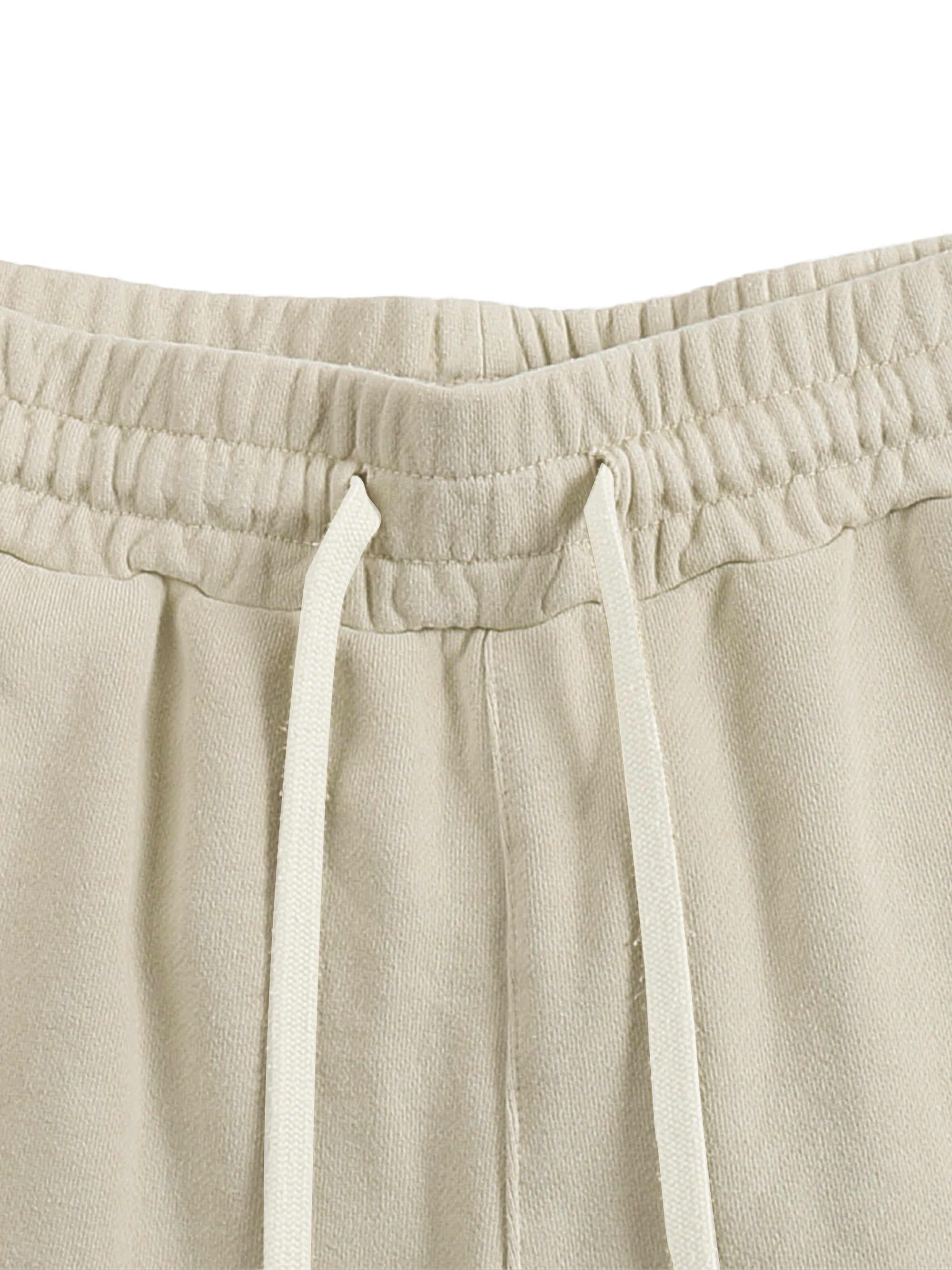 Eco-Friendly Enzyme Washed Sweatpants – Modèle AMK002 | Confort pur coton & style responsable