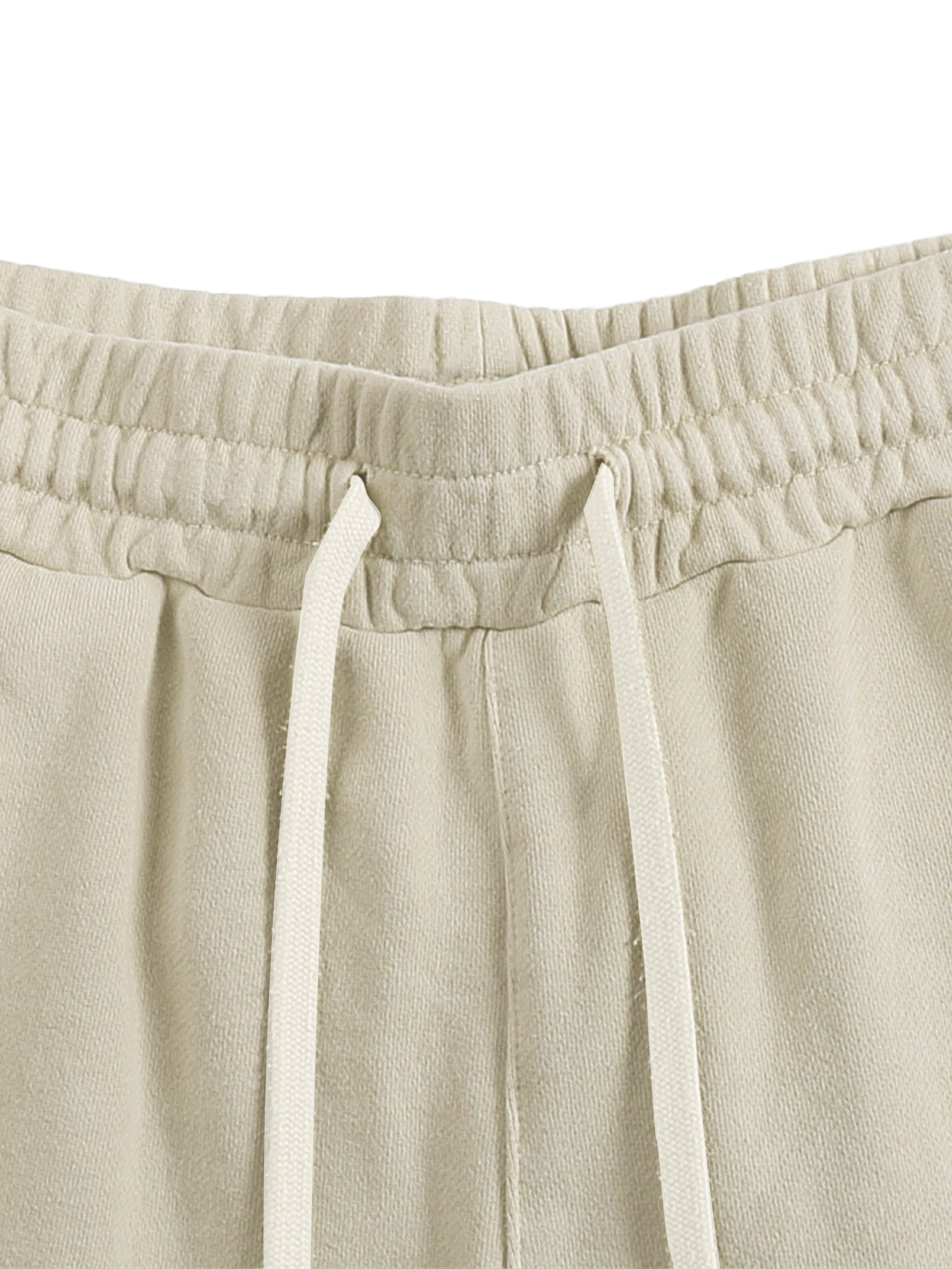 Eco-Friendly Enzyme Washed Sweatpants – Modèle AMK002 | Confort pur coton & style responsable
