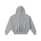 MM Hoodie Cropped – Distressed