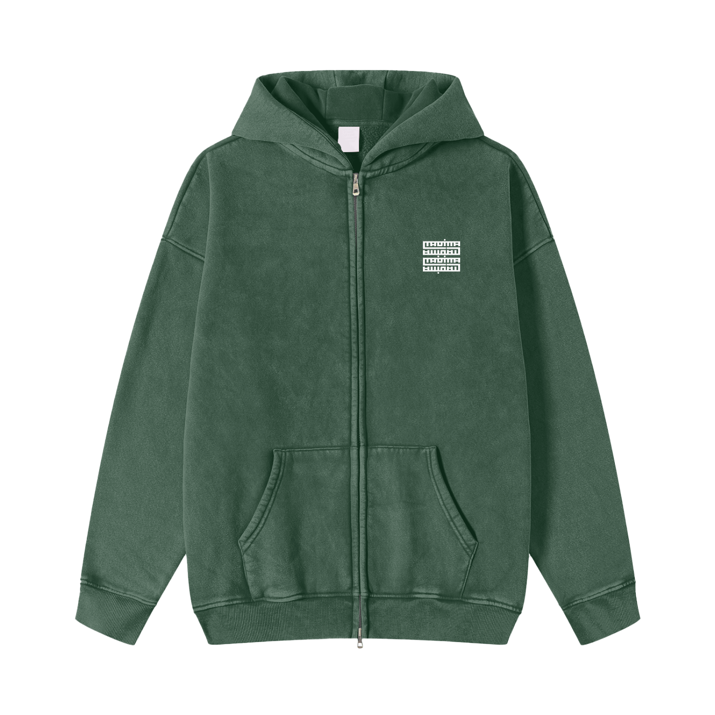 Gilet Délavé Unisexe - 355 GSM - Blackish Green / S
