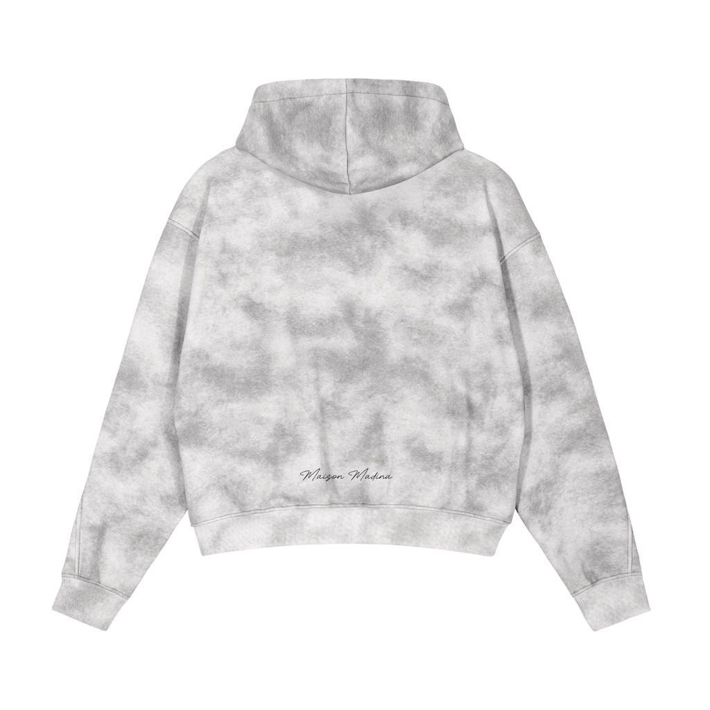 Gilet Dirty Washed Boxy Zip-up