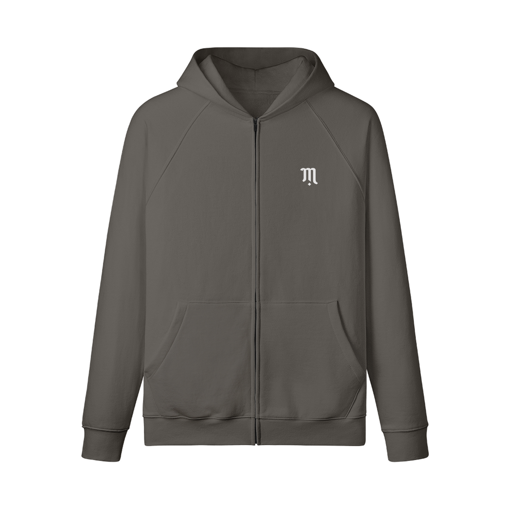 Gilet Habibi White - Charcoal Grey / S
