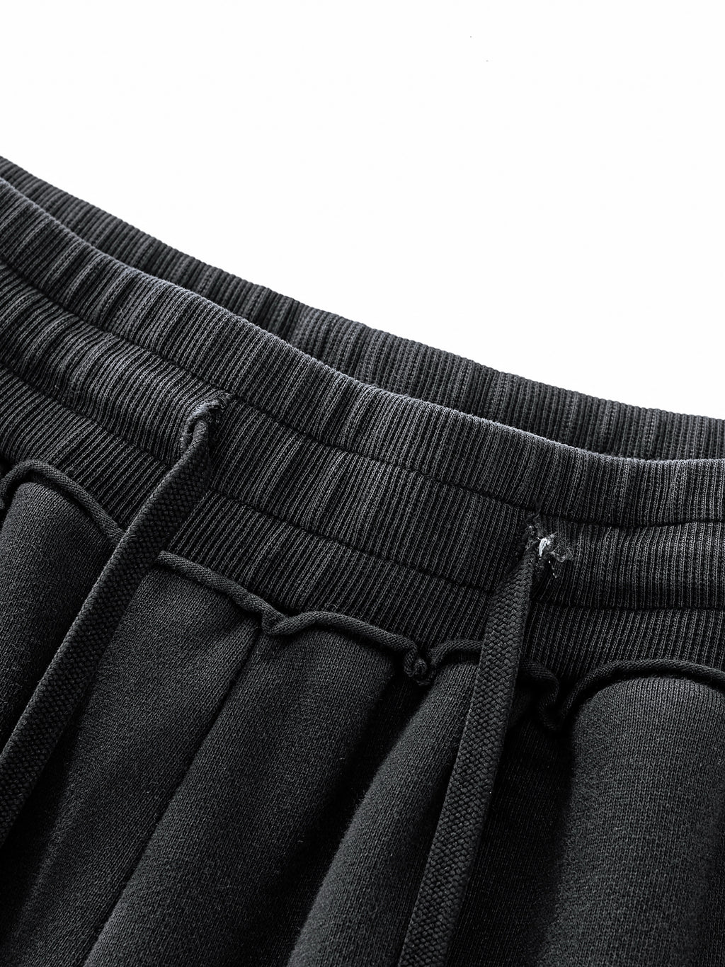 Pantalon de Jogging Premium Lavé & Coutures Raw