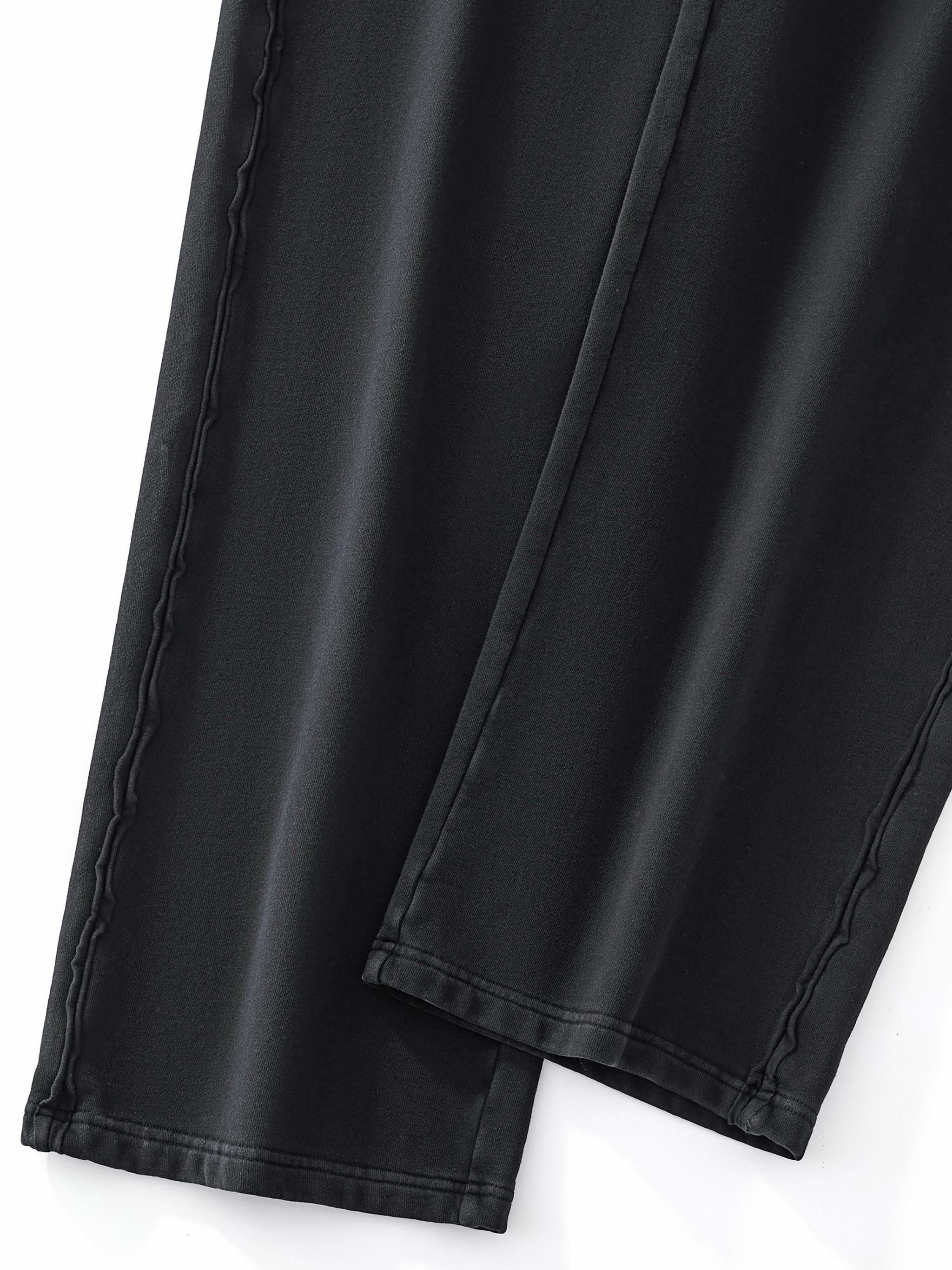 Pantalon de Jogging Premium Lavé & Coutures Raw