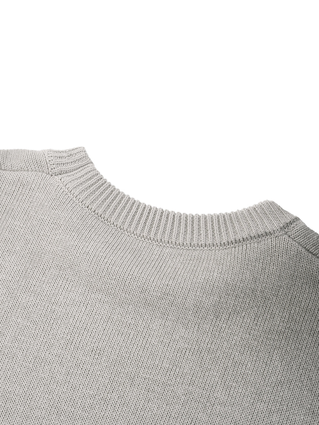 Pull Col Rond Délavé Effet Soleil avec Détails Déchirés
