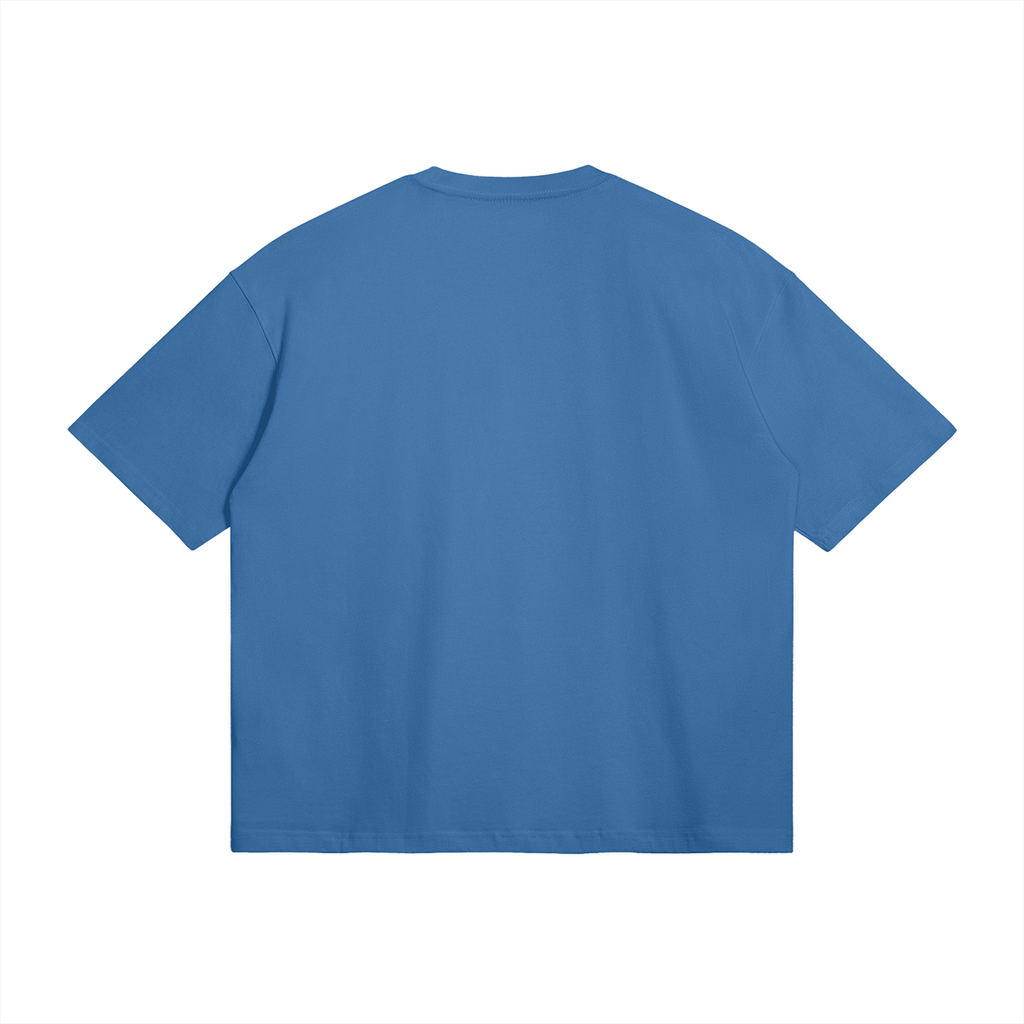 T-shirt Oversize Maison Madina — Dusty blue — vue dos