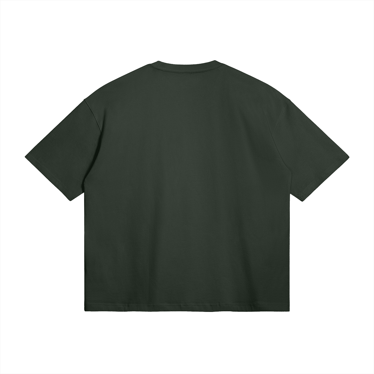 T-shirt Oversize Maison Madina — Medium Jungle Green — vue dos